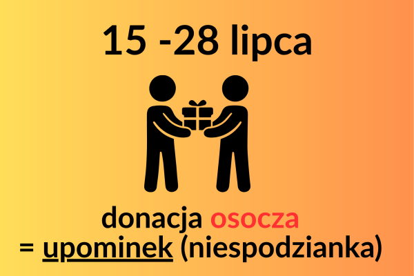 Niespodzianka dla Dawców osocza!