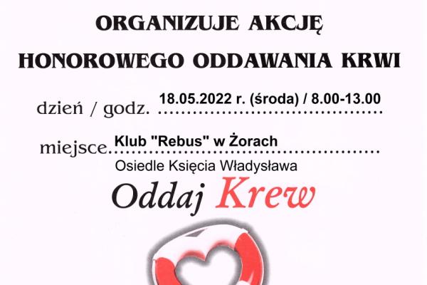 Akcje - plakaty 14-18.05.2022