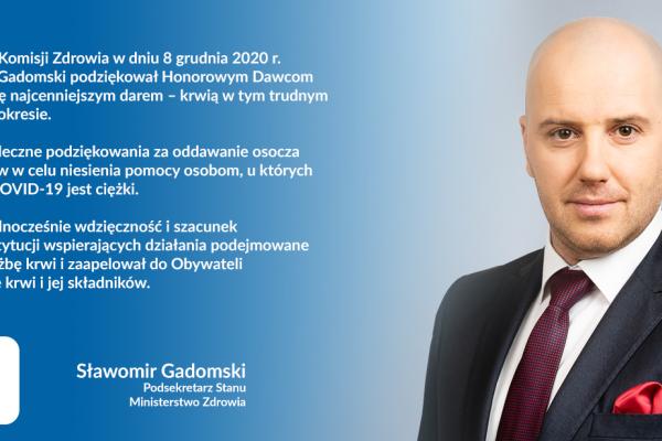 Podziękowania dla Honorowych Dawców Krwi