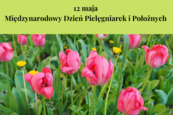 12 maj - Międzynarodowy dzień pielęgniarek i położnych
