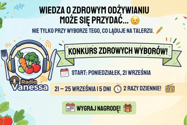 Konkurs radiowy o zdrowym odżywianiu
