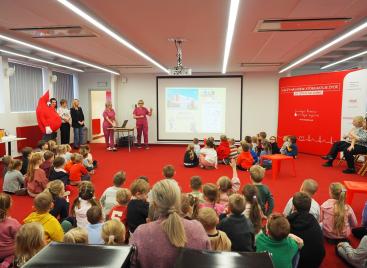 19.11.2025 - Przedszkole nr 13 z Raciborza w RCKiK Racibórz-wizyta w RCKiK