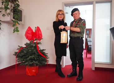 19.12.2025 Betlejemskie Światło Pokoju w RCKiK w Raciborzu